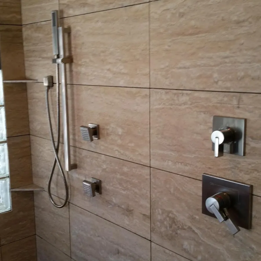 Shower fixture installation for Water Heater Replacement in Loudon